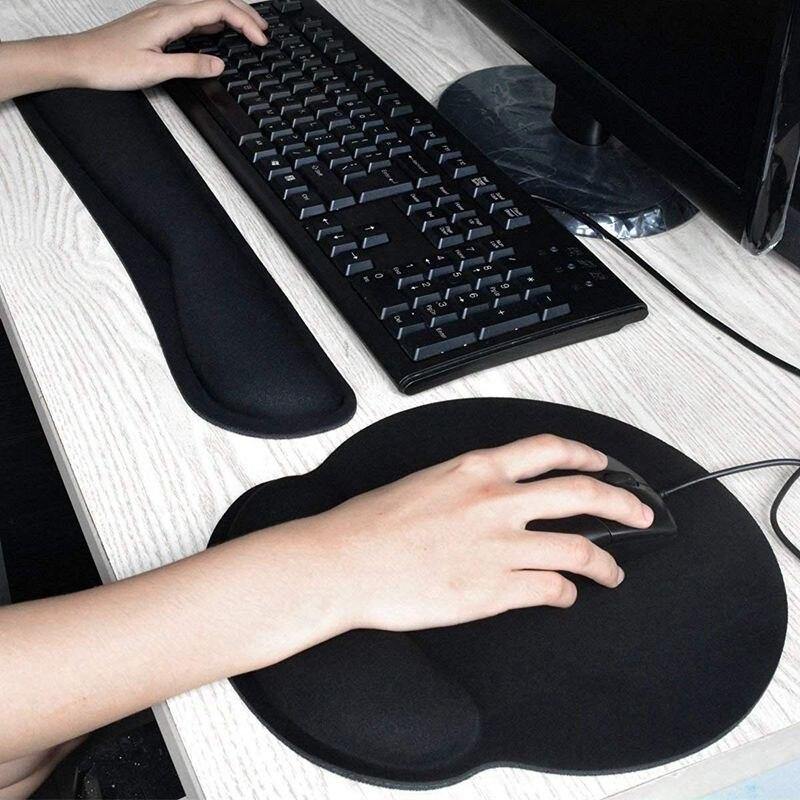 Ergonomic Mouse Pad and Keyboard Wrist Rest - RestKey™ My American Store