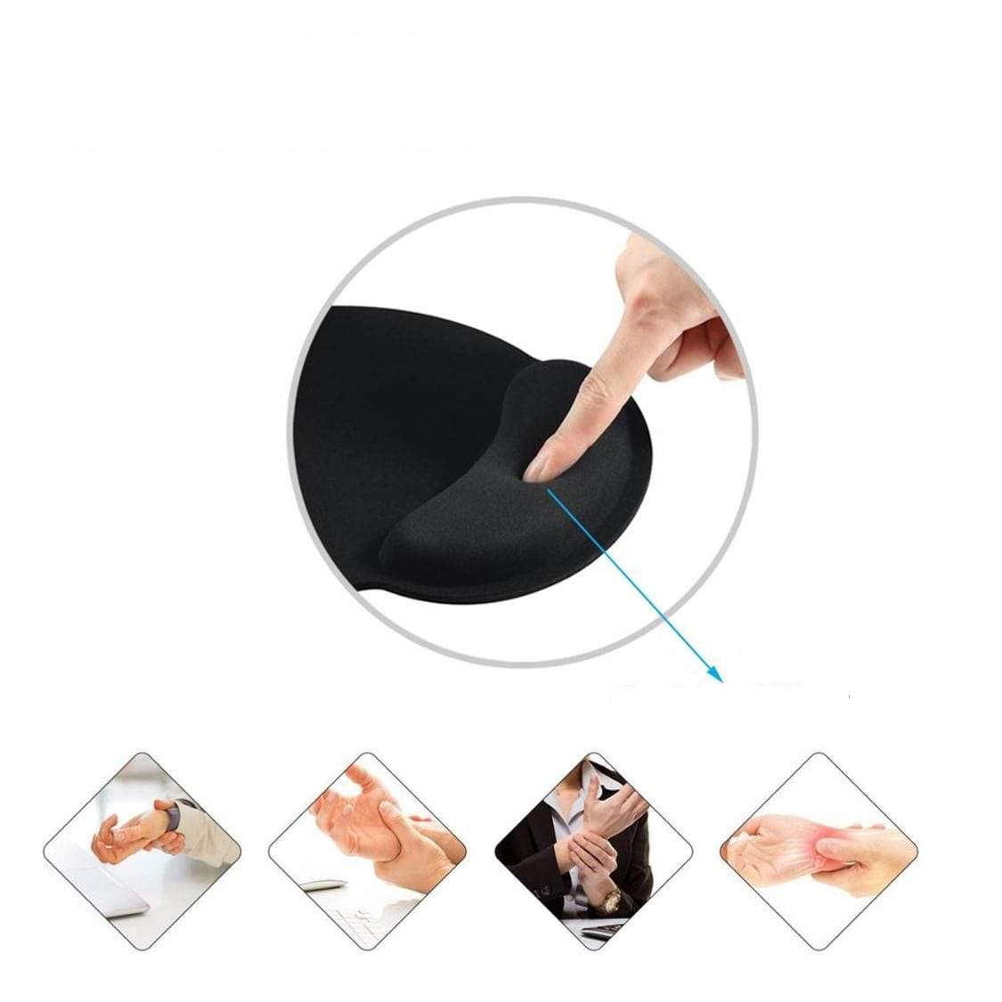 Ergonomic Mouse Pad and Keyboard Wrist Rest - RestKey™ My American Store