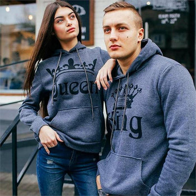 KING & QUEEN™ - COUPLE HOODIES My American Store