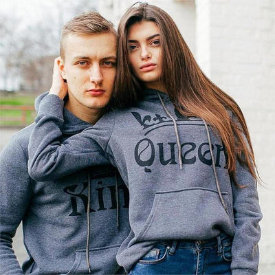 KING & QUEEN™ - COUPLE HOODIES My American Store