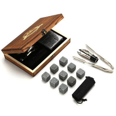 Reusable Whiskey Stones Set - WhiskyRocks™