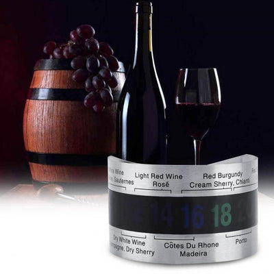 Wine Thermometer Bracelet - ThermoWine™ My American Store