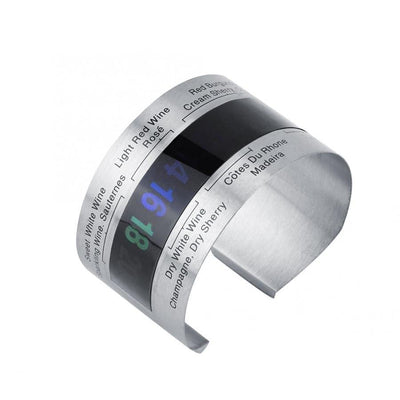 Wine Thermometer Bracelet - ThermoWine™ My American Store
