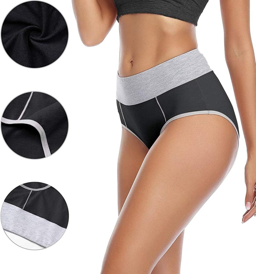 Women's Cotton High Waist Panties LOT OF 5 - Glade™ My American Store